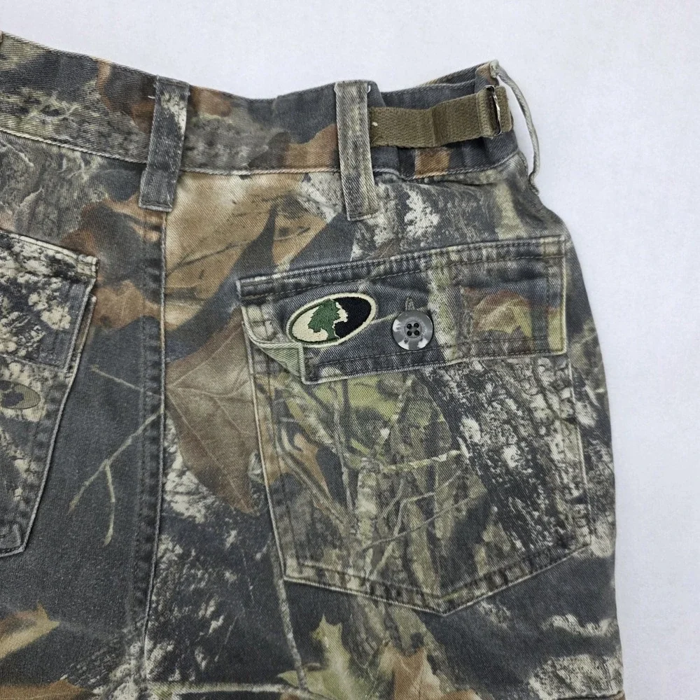 Mossy Oak Camo Cargo Pants Youth Small Explorer Hunting Camouflage 0054
